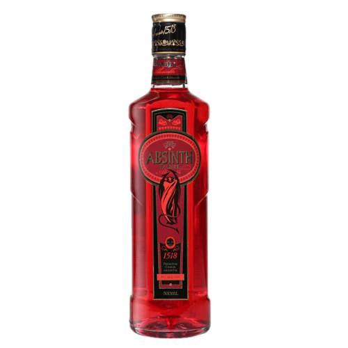 Absinthe Dabel Green Fairy green fairy dabel absinthe is high alcohol by volume and contains the maximum amount of thujone that is allowed and rich red color.