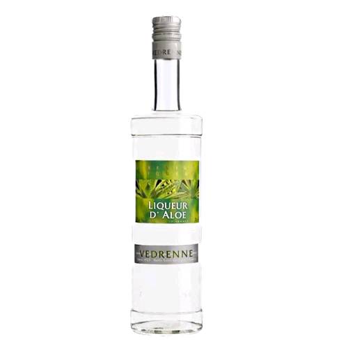 Vedrenne liqueur d Aloes is a aloe vera liqueur with a clear in color.