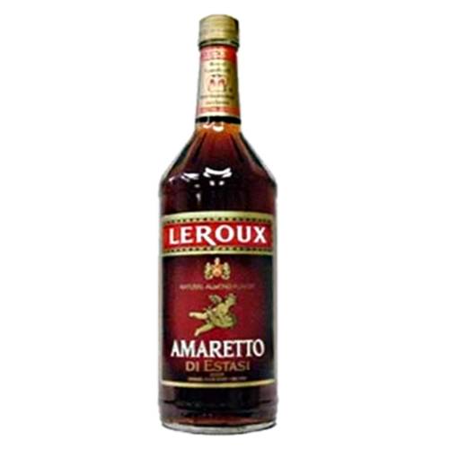 Leroux amaretto cordial flavored with nuts.