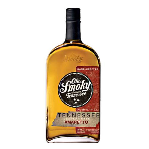 Ole Smoky amaretto liqueur with blended flavors of toasted almond with notes of sweet cherry with smooth nutty liquid.