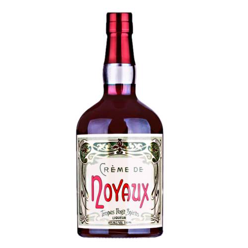 Tempus Fugit Creme de Noyaux amaretto liqueur is made with distilled apricot and cherry pit kernels combined with bitter almonds and other botanicals with nutty tree fruit sweet aroma and flavor has a slight touch of balancing bitterness on the finish.