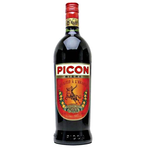 Amer Picon picon is a caramel coloured flavoured bitter drunk as an aperitif it is made from a base of fresh oranges which are mixed with a solution of alcohol which is distilled.