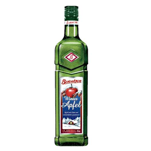 Berentzen apple liqueur with apple schnapps benefits from the addition of cinnamon into the blend.