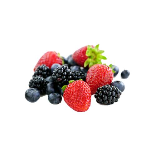 Berries Mixed mixed berries with strawberries raspberries blueberries and blackberries.