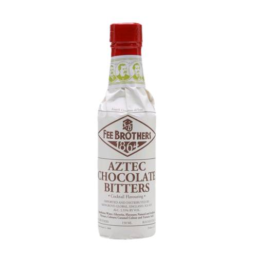 Fee Brothers chocolate bitters an ancient aztecs would celebrate with a bitter beverage made of cacao beans peppers and spices. Use a few dashes of Fees Aztec Chocolate Bitters to expand the flavor of cocktails.