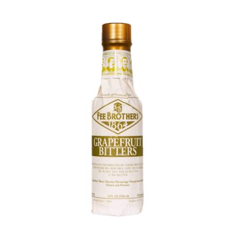 Fee Brothers grapefruit Bitters A family business since 1864 Fee Brothers create the very best and unique bitters for that added depth and perfect balance of flavour in cocktails. Add a dash of Fee Brothers Grapefruit Bitters and interesting background flavour to your cocktails.