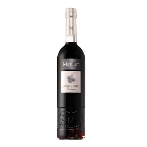 Creme de mure sauvage or blackberry liqueur Merlet made with crushed violet aromas. Soft rich and silky fruity palate and a long honeyed berry and soft spice finish.