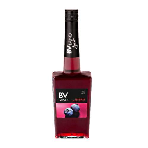 BVLand blackcurrant liqueur is reddish brown with a pleasant sweetness slightly bitter.