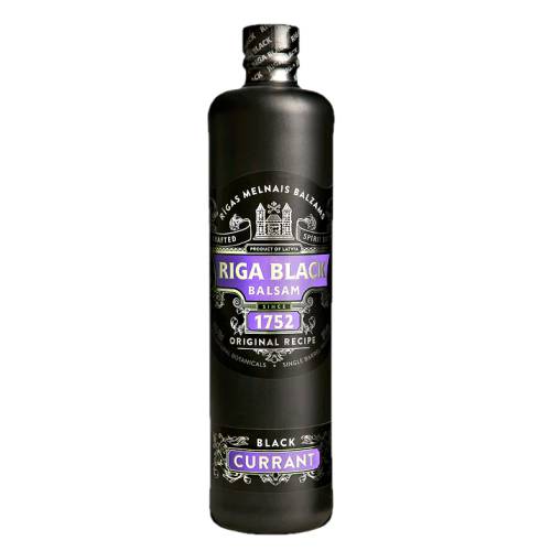 Blackcurrant Liqueur Riga Balsam is enrichment of natural Nordic black currant juice creates a new flavour experience.