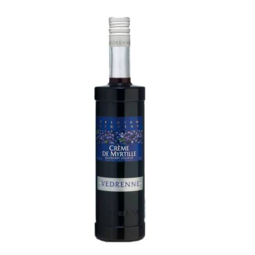 Vedrenne Blueberry Liqueur also Creme de Myrtille beautiful dense and bright crimson fruity bouquet of small freshly picked wild blueberries evocative of smooth and delicately fruity with a pleasant final hint of acidity.