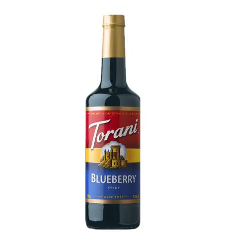 Torani Blueberry Syrup captures the essence of the Blueberry fruit.