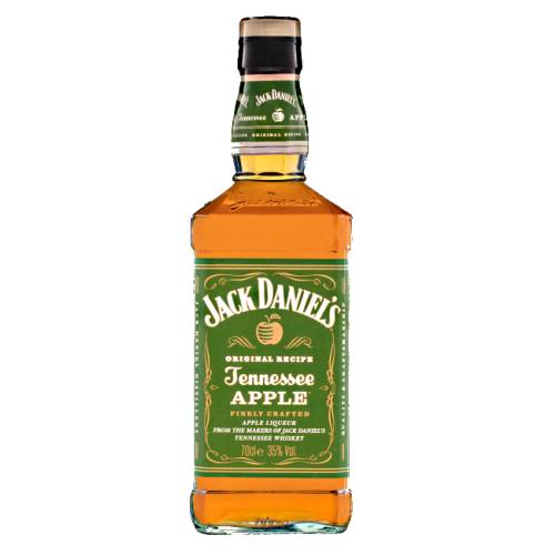 Jack Daniels Tennessee Apple has the unique character of Jack Daniels Tennessee Whiskey coupled with crisp green apple for a fresh and rewarding taste.