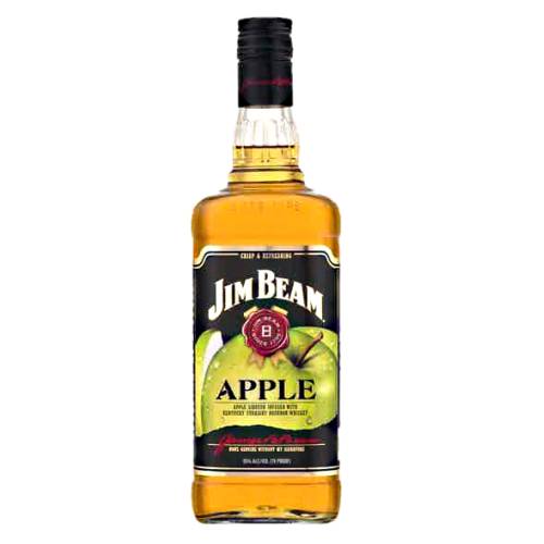 Jim Beam apple bourbon with a balance of premium apple liqueur and bourbon of distinction.