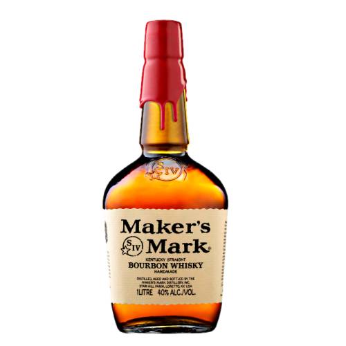 Makers Mark kentucky straight bourbon is a unique and full flavoured hand made bourbon whiskey made using the old style sour mash method and sealed with the iconic red wax.