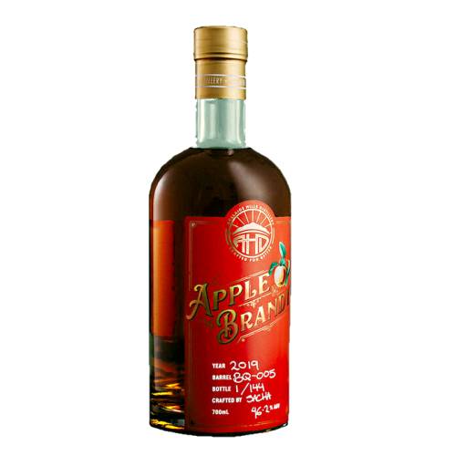 Adelaide Hills Brandy Apple made from pink lady bright red fruits and lively apple characters granny smith geen grassy and mouth watering.