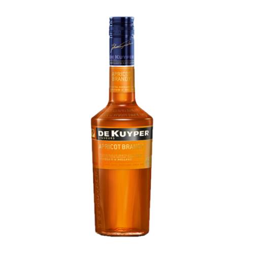 De Kuyper apricot brandy is a spirit produced by apricot wine and beautiful bright orange color with sweet apricor flavor.