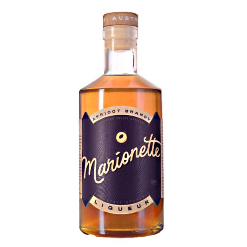 Marionette apricot brandy is made from Goulburn Valley Apricots with a dry fresh finish.