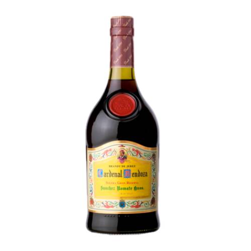 Cardenal Mendoza Clasico is a Solera Gran Reserva Brandy created from a selection of the best holandas which are aged in the traditional system known as soleras and criaderas.