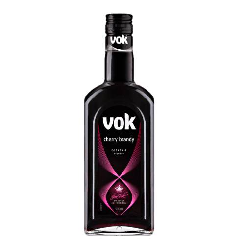Vok cherry brandy with a ruby coloured and full body cherry brandy flavour.