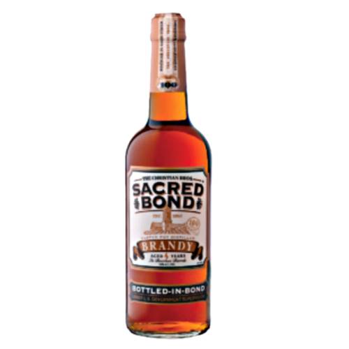 Christian Brothers Sacred Bond Brandy is four years old 100 proof and aged in white oak barrels this brandy is small batch distilled in copper pot stills the same way it was over 75 years ago.