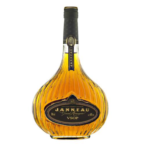 Janneau VSOP Brandy Grape Armagnac is known for its fine Brandies Janneau rivals the greatest of Cognacsand a light caramel in colour with a lovely floral aroma this is a VSOP for the true connoisseur.