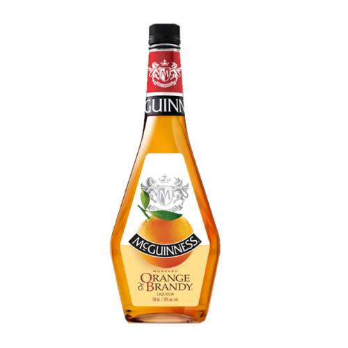 McGuinness Brandy Orange Sweet and smooth orange and brandy flavour.