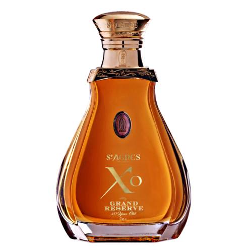St Agnes XO 40years brandy with nose of dried figs hazelnut orange candy and prunes with the aromatics continue with cocoa vanilla cream and smokey oak from over four decades in small oak.