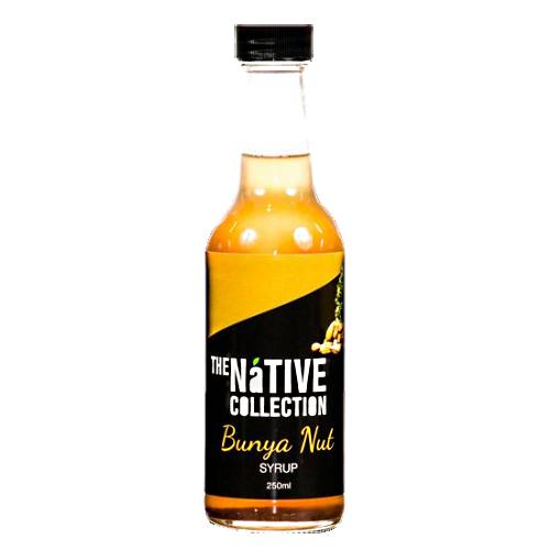 Native Collection bunya nut syrup is flavoued from the nut of the Araucaria bidwillii tree.