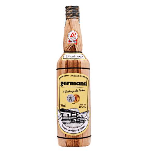 Cachaca Gold Germana germana gold cachaca is a two year cachaca is aged in oak barrels and is ideal for those who enjoy a lighter tasting sweet and woody flavour.