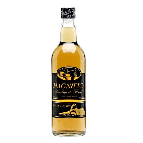 Magnifica cachaca do brasil is aged cachaa and is matured for two years in oak barrels and is highly aromatic.