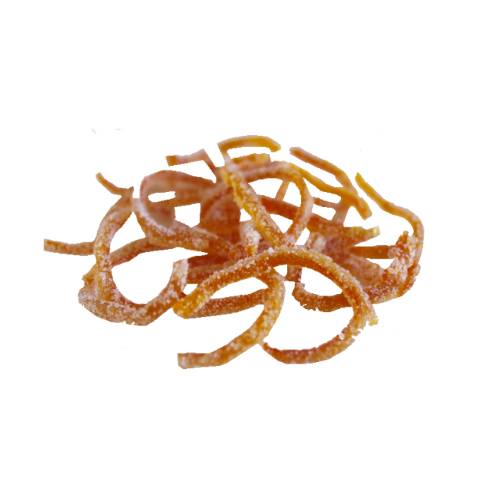 Candied Grapefruit grapefruit peel dried and coated in sugar also called crystallized grapefruit or glace grapefruit.