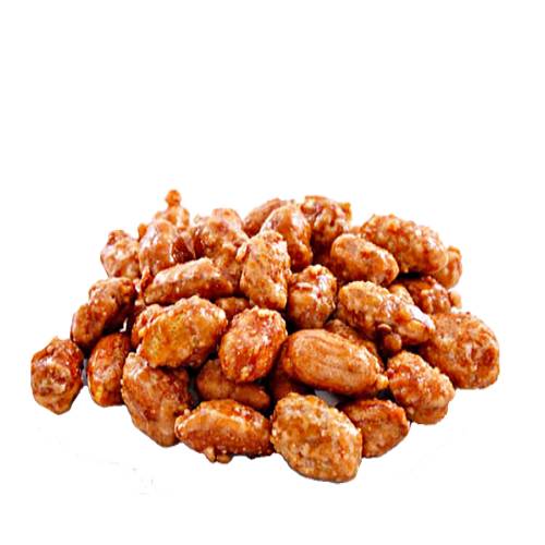 Candied Peanut candied peanuts are cleaned then toasted whole peanuts coated with caramel sugar.