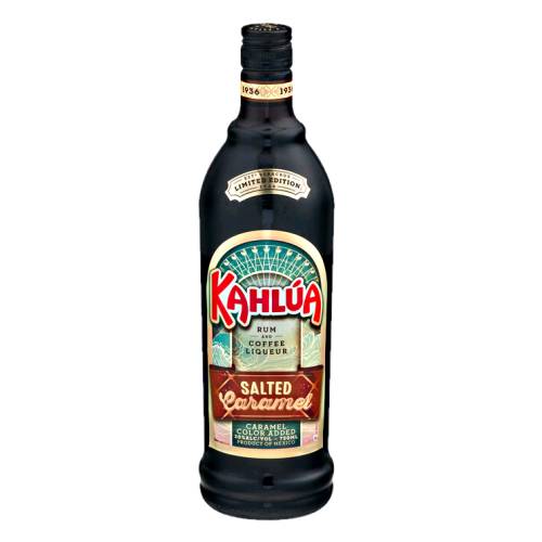 Kahlua Salted Caramel Chocolate Sweet Liqueur blends the tasty combination of salty and sweet.