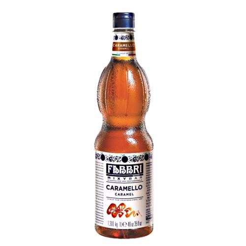 Fabbri caramel syrup made from a a blend of finest sugars to create a sweet distinctive flavour Fabbri Caramel Syrup is pure pleasure that sweetens any moment.