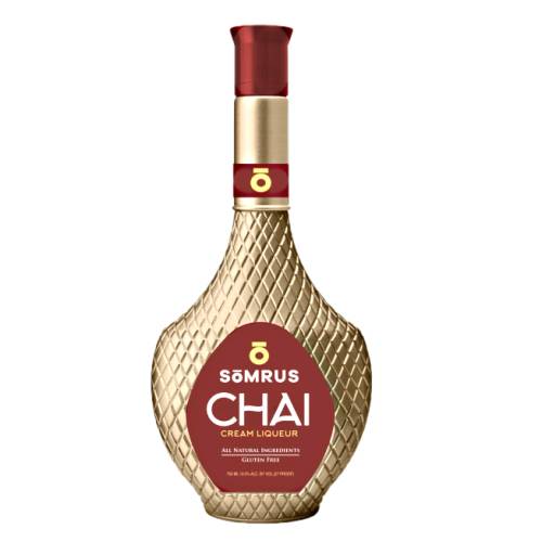 Chai liqueur cream made from Somrus is a delightful symphony of Eastern spices and nuts enhanced by handcrafted rum and real dairy cream.
