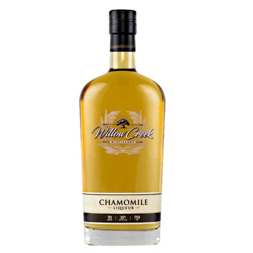 Willow Creek chamomile liqueur.
