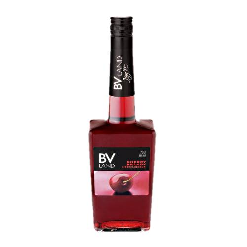 BVLand cherry liqueur is sweet with moderate acidity and deep red in color.