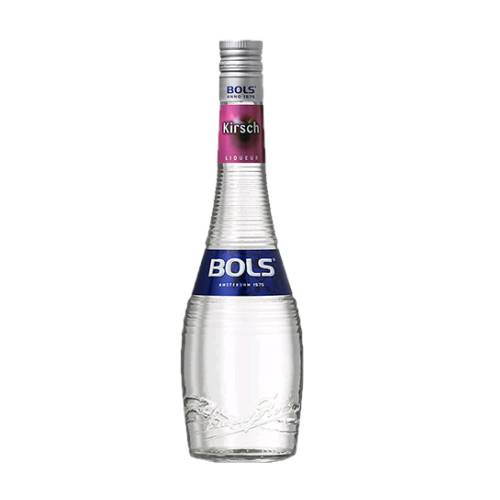 Bols Kirsch is made from fermented and distilled cherries. It is a clear liqueur flavoured with real cherry juice from the famous Schwarzwalder cherries.