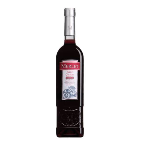Merlet Cherry Liqueur with deep crimson with purple hue powerful sour cherry aromas subtle notes of almond and cherry kernels. Ripe almost stewed cherry aromas dominate followed by a refreshing tanginess.