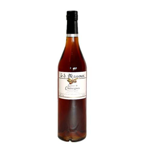 Chestnut Liquor Massenez with sweet creamy aromas and a generous olfactory and gustative experience. Both delicate and sweet this Chestnut Liqueur releases all the flavour of this fruit of yesteryear.