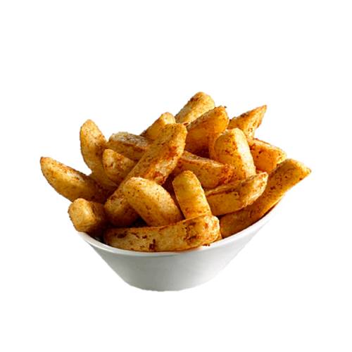 Beer Battered Potato Chips are potatos coated in a light beer batter and cooked until goloden brown.