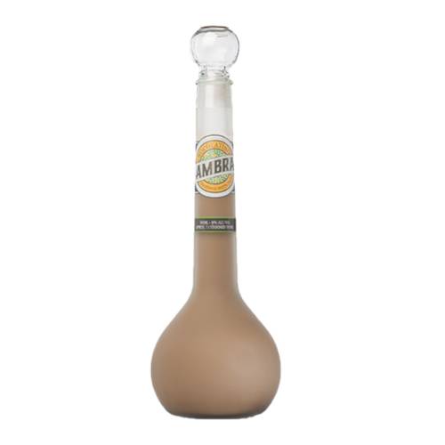 Chocolate Liqueur Ambra ambra chocolate and orange is a premium creamy liqueur inspired by an authentic family recipe passed down through generations.