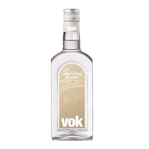 Chocolate Liqueur Vok vok white creme de cacao used as a mixer in many cocktails this clear liqueur tastes of chocolate.