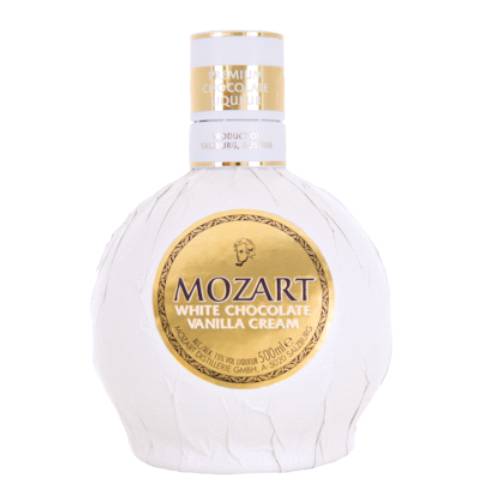 Mozart white chocolate vanilla cream is made exclusively from the best ingredients which are all meticulously prepared for manufacturing. The white chocolate liqueur contains fresh cream the finest cocoa butter genuine vanilla from Madagascar granulated sugar and pure sugar beet distillate.