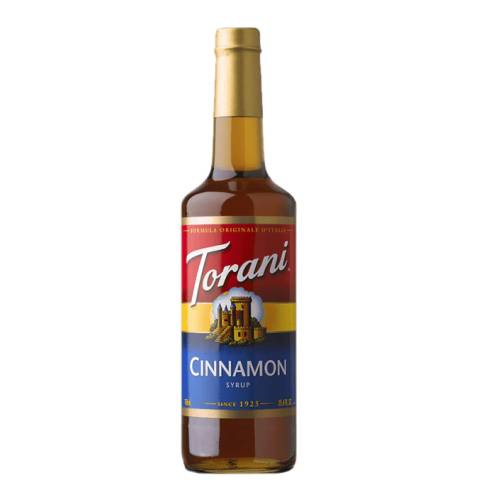 Torani Cinnamon syrup made by cooking water sugar untill thick.
