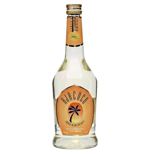 Ajacoco coconut liqueur is a coconut flavoured liqueur from historic producer Polmos of Poland.