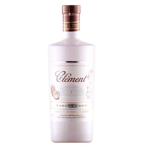 Clement Mahina Coco Coconut Liqueur with its rich and velvety feel on the palete when served on ice tasting young coconut flesh like no other liqueur on market.
