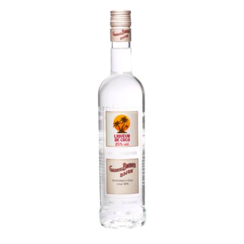 Gabriel Boudier coconut liqueur has a delicious aroma of coconuts as well as the aroma of freshly opened coconut one finds hints of almond and other nuts.