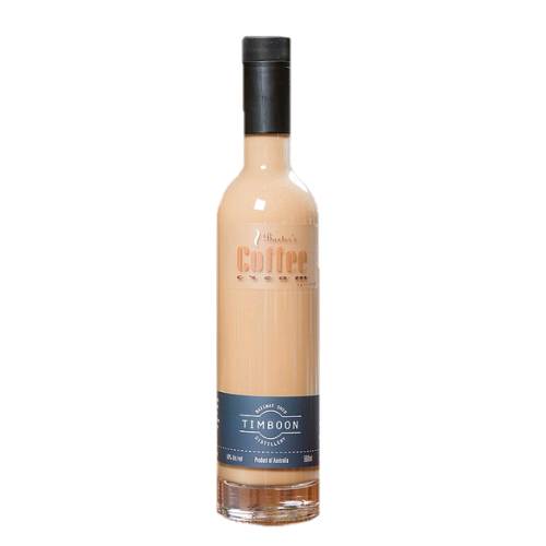 Timboon coffee cream is our most popular liqueur.