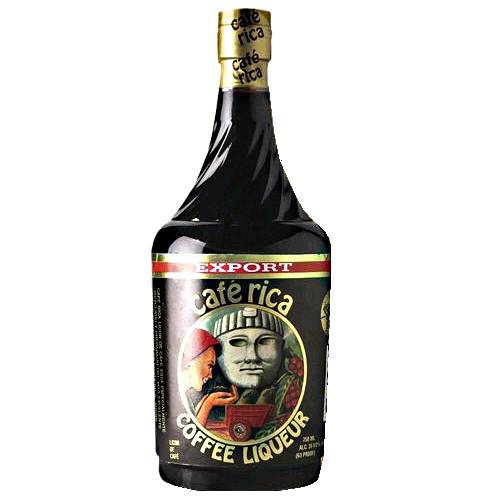 Cafe Rica is a Costa Rican coffee flavoured liqueur is thick and sweet with a strong coffee flavor from which it gets its namesake and is made from coffee harvested in Costa Rica.